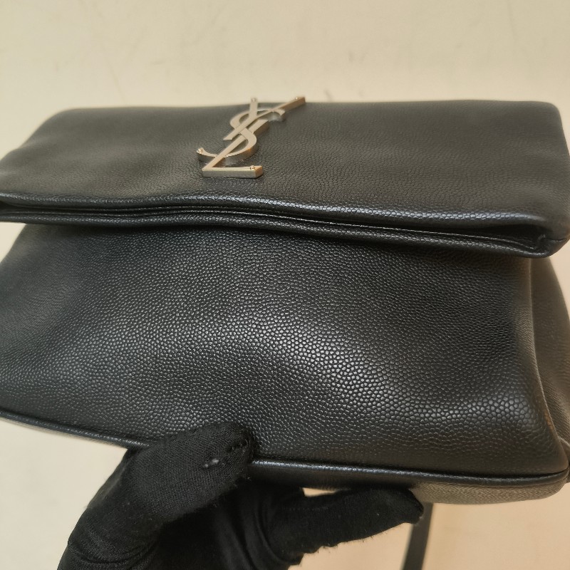 【🐴馬上下單最優惠】🧧限時降價至2/11（原$28800）㊣✨YSL✨SAINT LAURENT 聖羅蘭 West Hollywood Bag深藍色 魚子醬  鏈條 掀蓋 多夾層 相機包 斜背包 肩背包/二手精品/保證正品🌳二手樹屋🌳-19