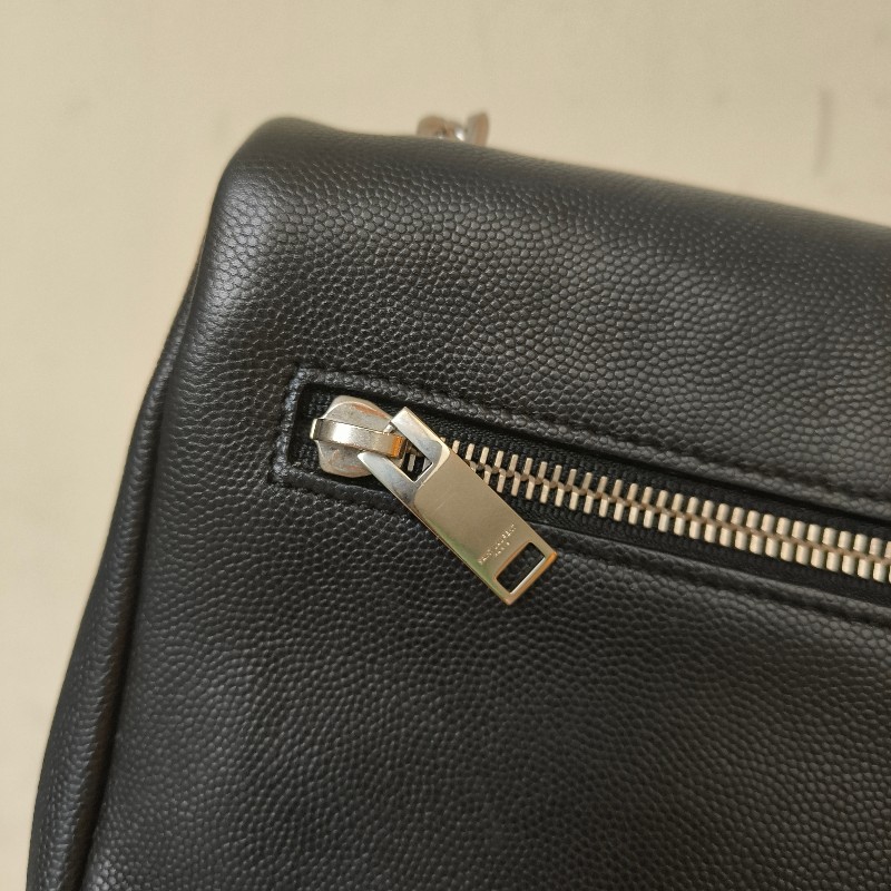 【🐴馬上下單最優惠】🧧限時降價至2/11（原$28800）㊣✨YSL✨SAINT LAURENT 聖羅蘭 West Hollywood Bag深藍色 魚子醬  鏈條 掀蓋 多夾層 相機包 斜背包 肩背包/二手精品/保證正品🌳二手樹屋🌳-24