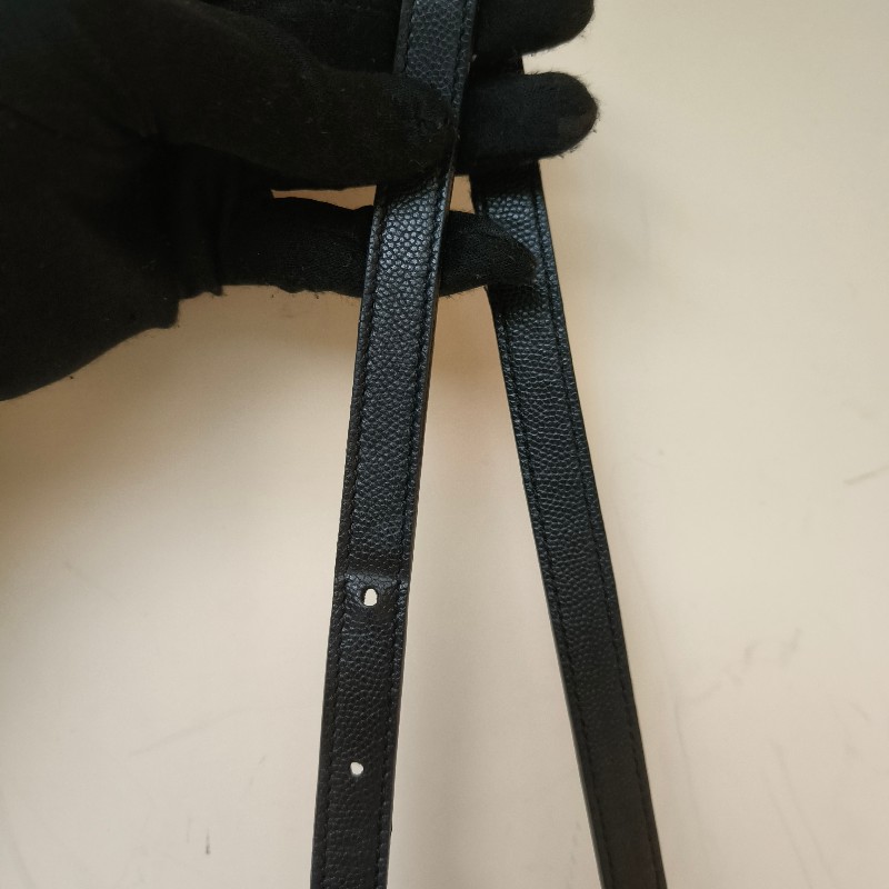 【🐴馬上下單最優惠】🧧限時降價至2/11（原$28800）㊣✨YSL✨SAINT LAURENT 聖羅蘭 West Hollywood Bag深藍色 魚子醬  鏈條 掀蓋 多夾層 相機包 斜背包 肩背包/二手精品/保證正品🌳二手樹屋🌳-35