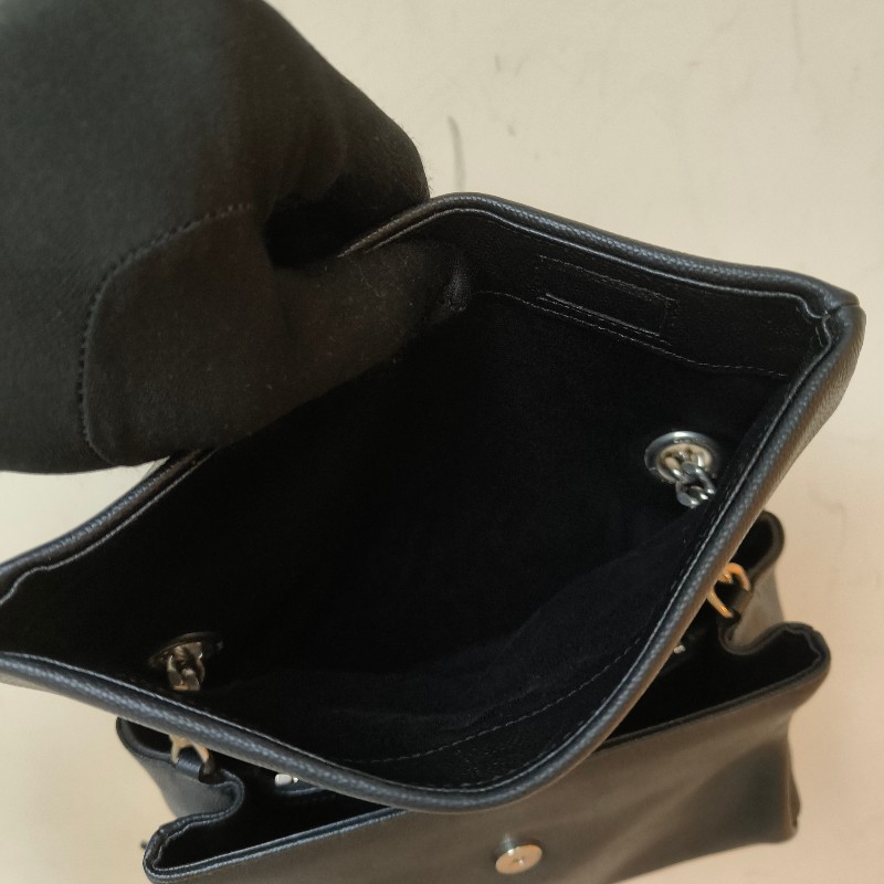 【🐴馬上下單最優惠】🧧限時降價至2/11（原$28800）㊣✨YSL✨SAINT LAURENT 聖羅蘭 West Hollywood Bag深藍色 魚子醬  鏈條 掀蓋 多夾層 相機包 斜背包 肩背包/二手精品/保證正品🌳二手樹屋🌳-42