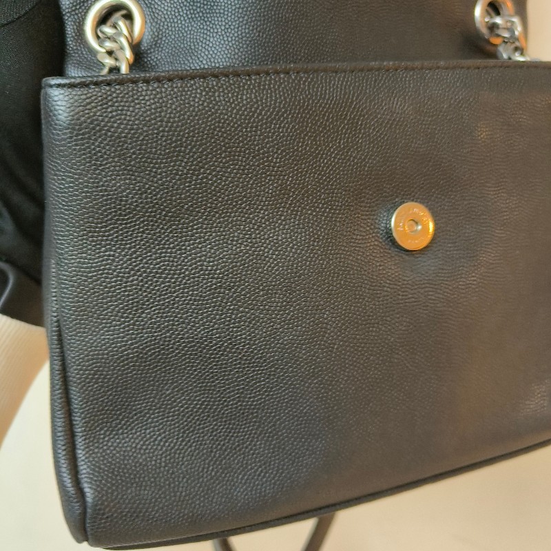 【🐴馬上下單最優惠】🧧限時降價至2/11（原$28800）㊣✨YSL✨SAINT LAURENT 聖羅蘭 West Hollywood Bag深藍色 魚子醬  鏈條 掀蓋 多夾層 相機包 斜背包 肩背包/二手精品/保證正品🌳二手樹屋🌳-47