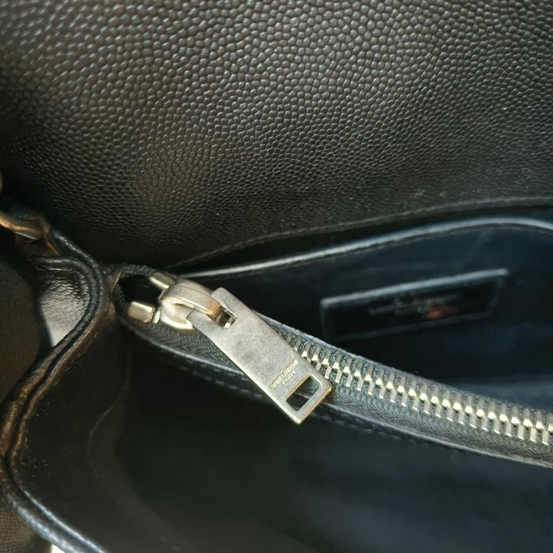 【🐴馬上下單最優惠】🧧限時降價至2/11（原$28800）㊣✨YSL✨SAINT LAURENT 聖羅蘭 West Hollywood Bag深藍色 魚子醬  鏈條 掀蓋 多夾層 相機包 斜背包 肩背包/二手精品/保證正品🌳二手樹屋🌳-52