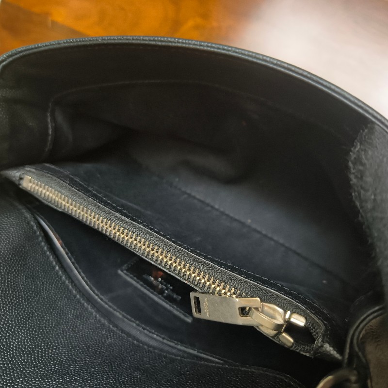 【🐴馬上下單最優惠】🧧限時降價至2/11（原$28800）㊣✨YSL✨SAINT LAURENT 聖羅蘭 West Hollywood Bag深藍色 魚子醬  鏈條 掀蓋 多夾層 相機包 斜背包 肩背包/二手精品/保證正品🌳二手樹屋🌳-53