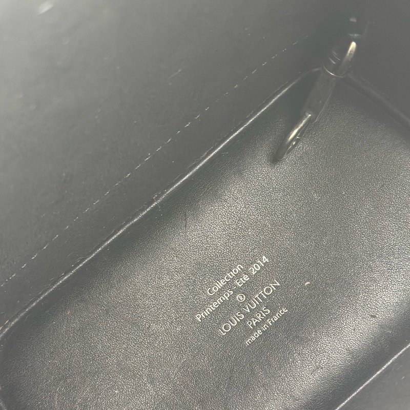 路易威登/Louis Vuitton 老花拼黑流蘇子母水桶包-8