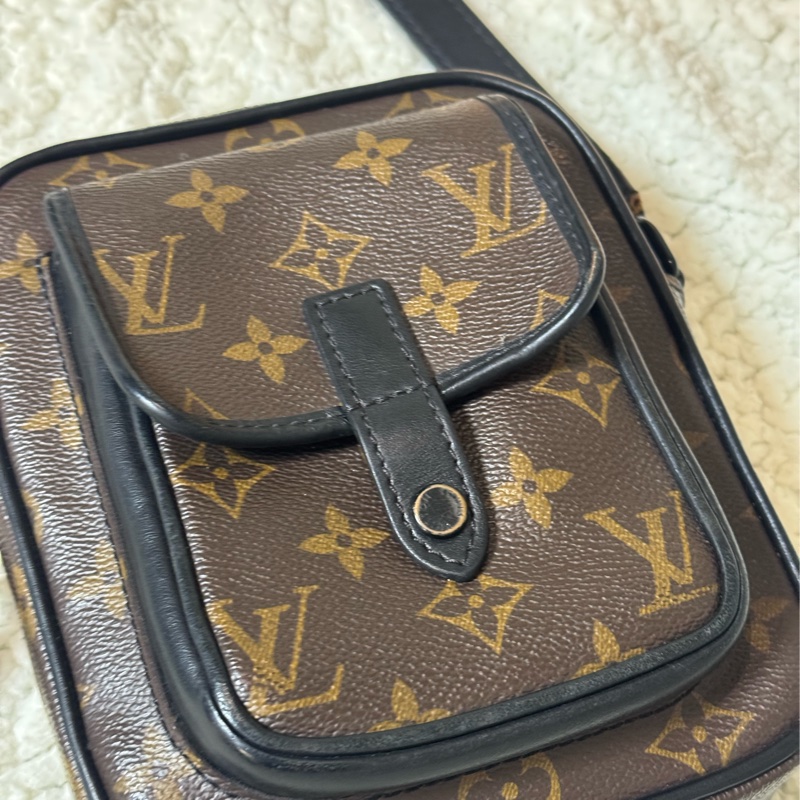 Louis Vuitton 🤎老花拉鍊單肩包/LV 斜背包/側背包/相機包 M69404-6