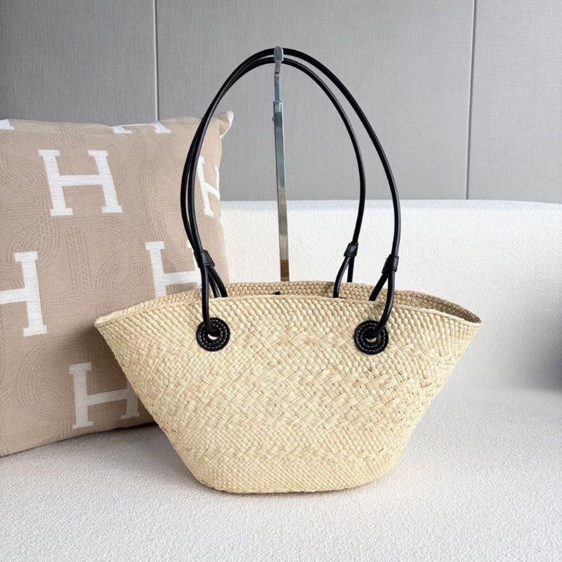 Loewe 草編包 20*18.5*13 99新配件塵袋-3