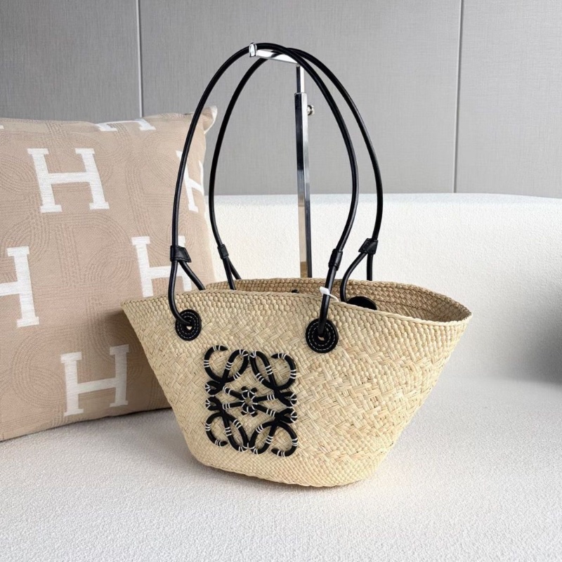 Loewe 草編包 20*18.5*13 99新配件塵袋-5