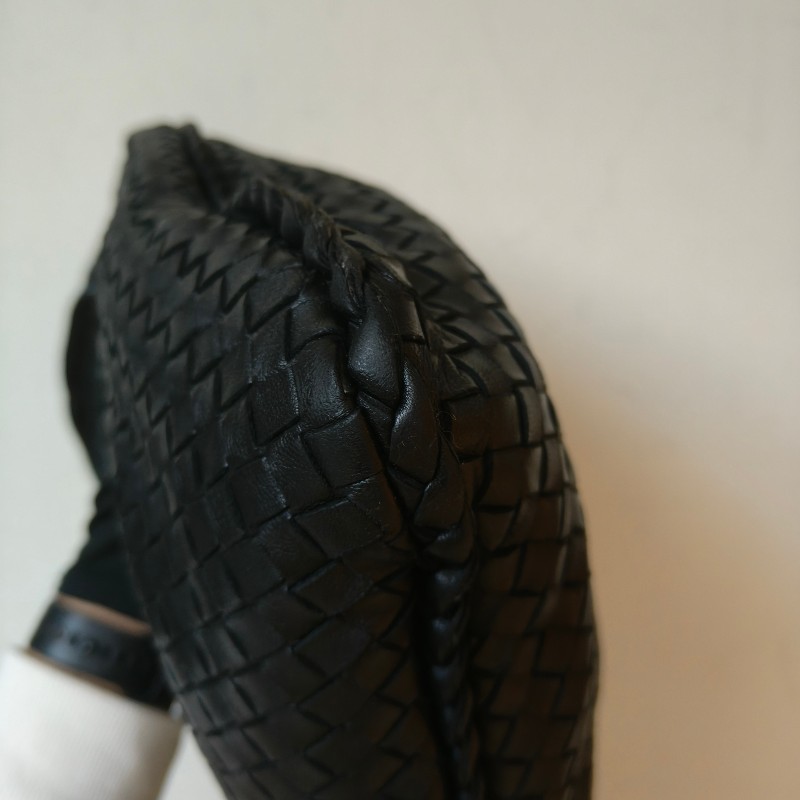 【8成新】㊣✨Bottega Veneta ✨寶緹嘉 BV Hop Bag 羊皮 黑色 編織 手提包 肩背包 腋下包 月牙包 /二手包/二手精品/保證正品🌳二手樹屋🌳-7