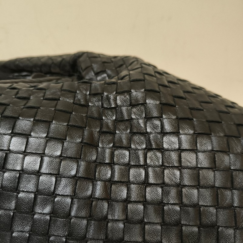 【8成新】㊣✨Bottega Veneta ✨寶緹嘉 BV Hop Bag 羊皮 黑色 編織 手提包 肩背包 腋下包 月牙包 /二手包/二手精品/保證正品🌳二手樹屋🌳-26