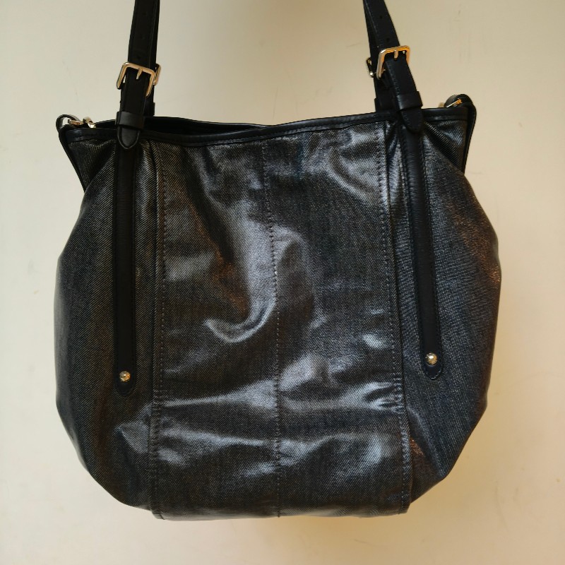 ㊣✨TOD'S✨陶德斯(附盒子) 牛仔藍 皮革 輕量 多背法 手提包 斜背包 肩背包 斜背包/二手包/二手精品/保證正品-4