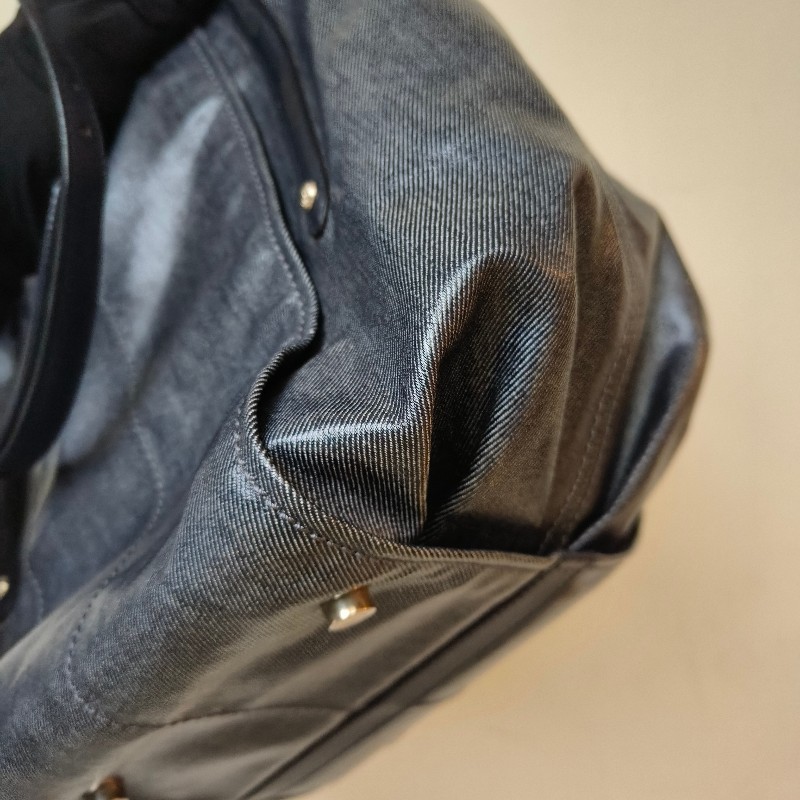 ㊣✨TOD'S✨陶德斯(附盒子) 牛仔藍 皮革 輕量 多背法 手提包 斜背包 肩背包 斜背包/二手包/二手精品/保證正品-9