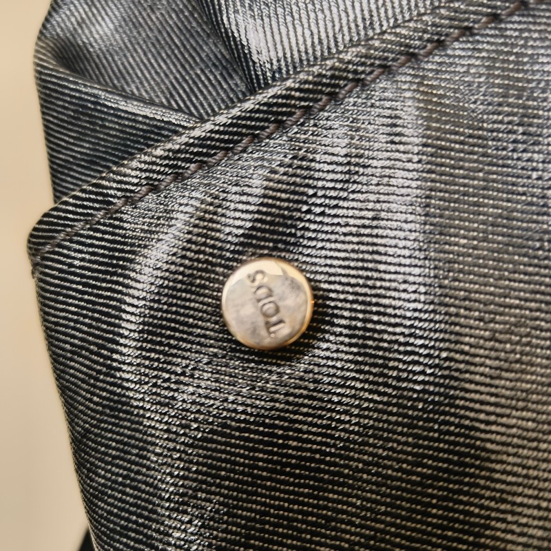 ㊣✨TOD'S✨陶德斯(附盒子) 牛仔藍 皮革 輕量 多背法 手提包 斜背包 肩背包 斜背包/二手包/二手精品/保證正品-13