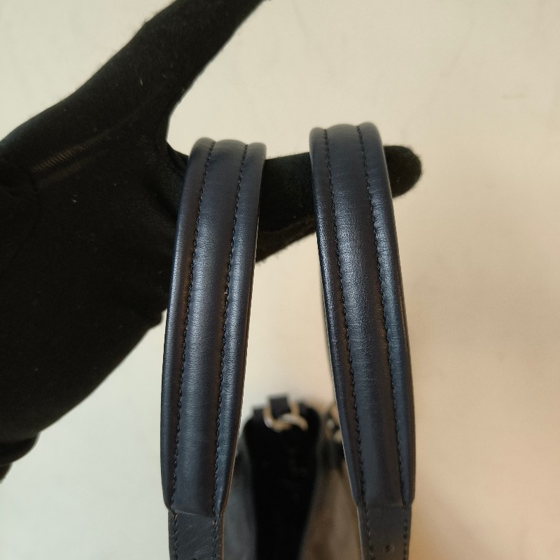 ㊣✨TOD'S✨陶德斯(附盒子) 牛仔藍 皮革 輕量 多背法 手提包 斜背包 肩背包 斜背包/二手包/二手精品/保證正品-39