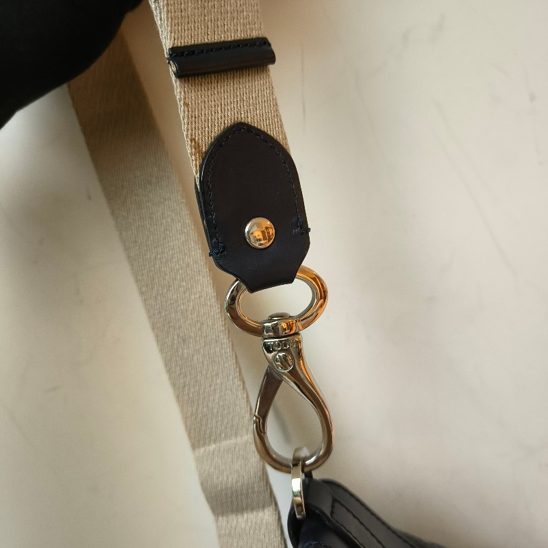 ㊣✨TOD'S✨陶德斯(附盒子) 牛仔藍 皮革 輕量 多背法 手提包 斜背包 肩背包 斜背包/二手包/二手精品/保證正品-42