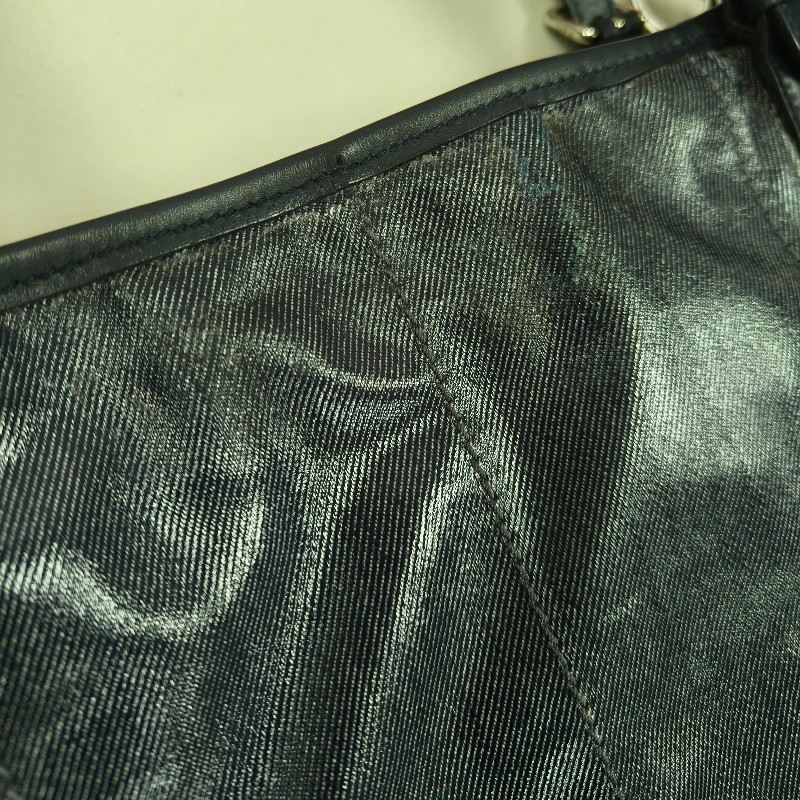 ㊣✨TOD'S✨陶德斯(附盒子) 牛仔藍 皮革 輕量 多背法 手提包 斜背包 肩背包 斜背包/二手包/二手精品/保證正品-65