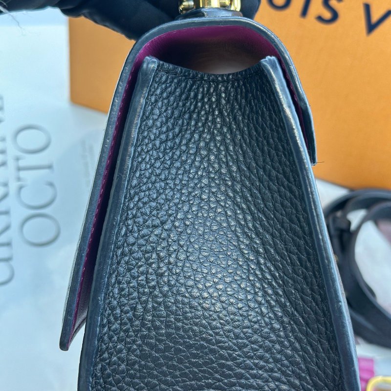 芯片款 路易威登/Louis Vuitton Twist One Handle黑金小號扭扭包-2