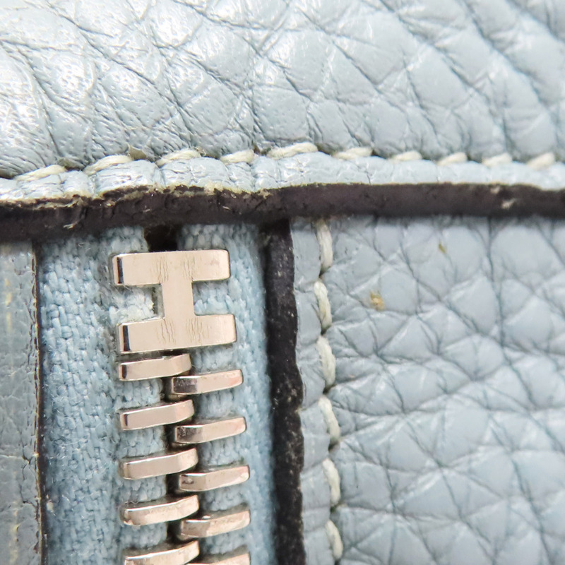 【再降價】藍/白色 Taurillon牛皮 Lindy 30 肩背包 □M刻 銀扣【HERMES 愛馬仕】 M刻印 Ciel/Parchemin-14