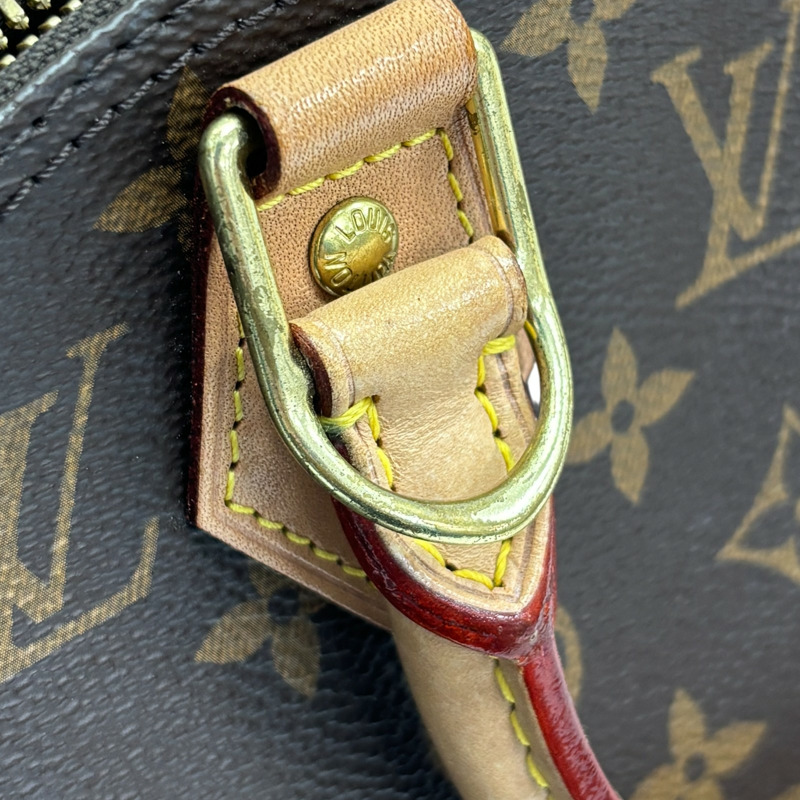 棕色 原花帆布 Alma BB 兩用包【LOUIS VUITTON LV 路易威登】 M46990-9