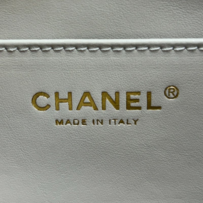 灰色 菱格紋 羊革 COCO 20 肩背包【CHANEL 香奈兒】 AS4861-6