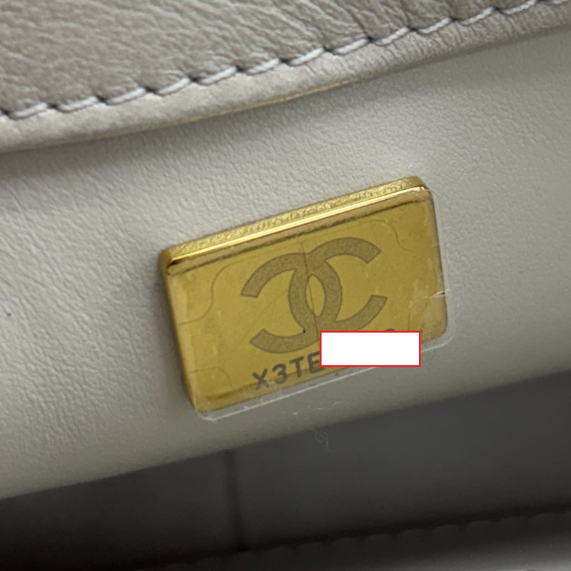 灰色 菱格紋 羊革 COCO 20 肩背包【CHANEL 香奈兒】 AS4861-7