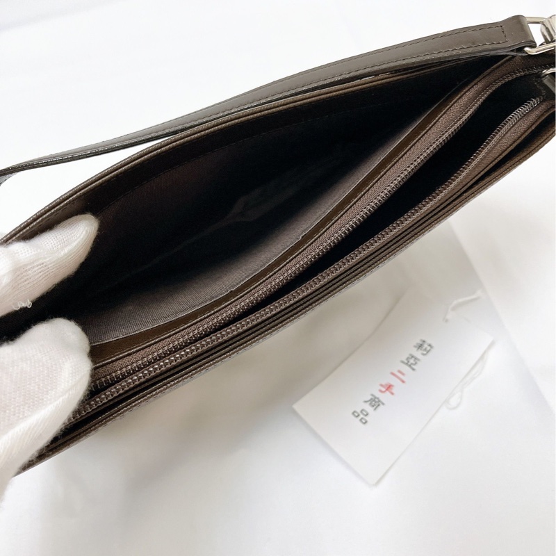 莉亞精品♡ Burberry vintage腋下包 咖 二手-14