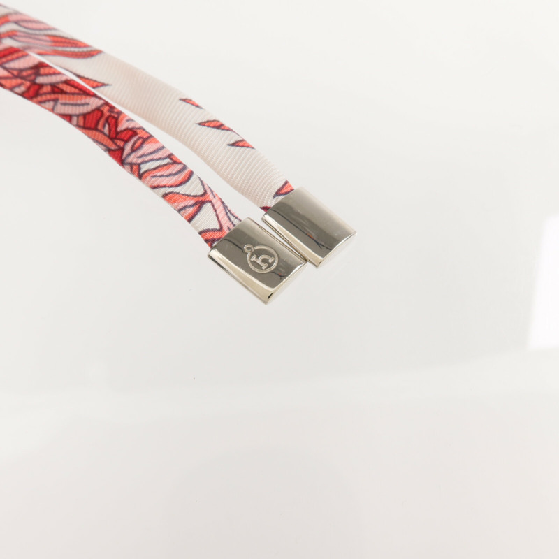 HERMES 絲質Necklace/Bracelet銀扣項鍊/手帶-3