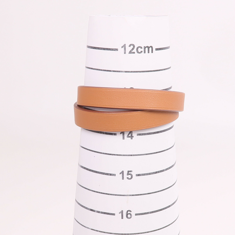 HERMES Swift皮革Mini Kelly Double Tour Bracelet金扣手帶-10