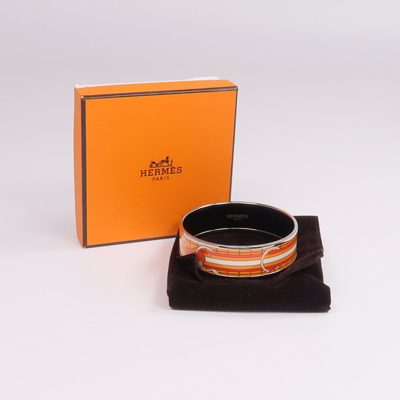 HERMES 金屬/琺瑯Bracelet/Bangle手鐲-9