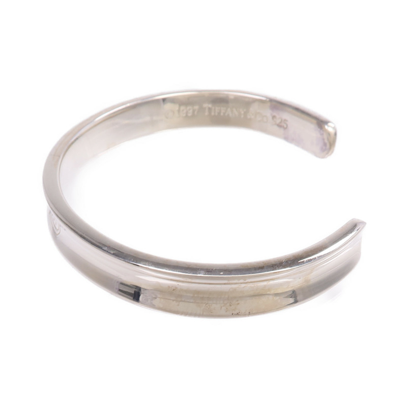 TIFFANY＆CO 925純銀Open Bangle/Bracelet手鐲-1