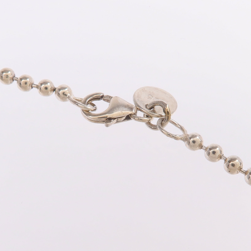 TIFFANY＆CO 925純銀Round Disc Necklace項鍊-4