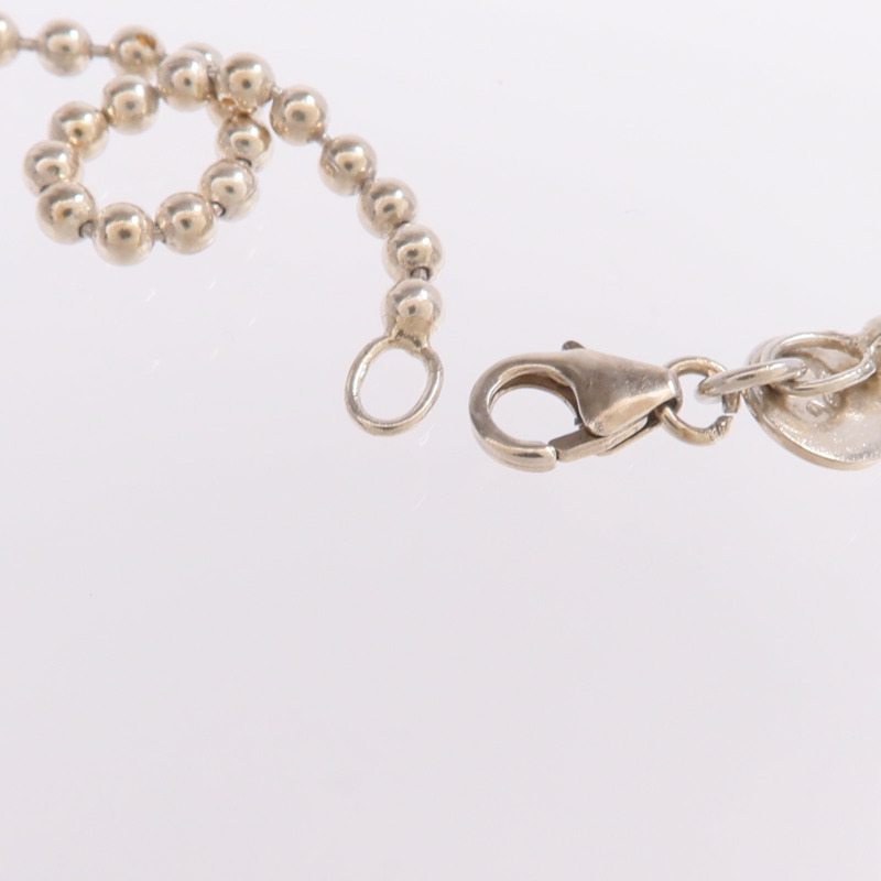 TIFFANY＆CO 925純銀Round Disc Necklace項鍊-5