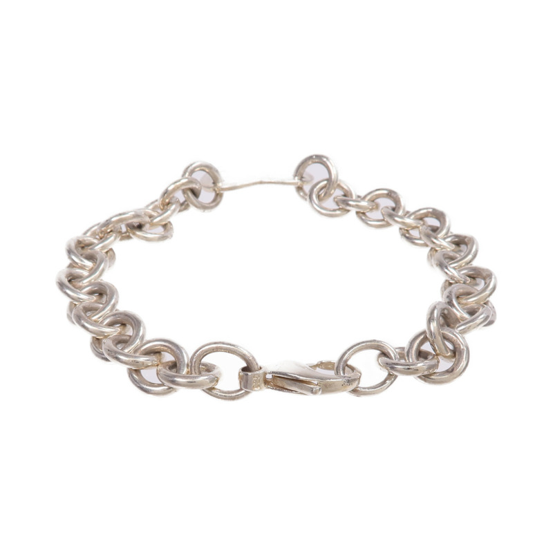 TIFFANY＆CO 925純銀Return To Heart Tag Bracelet手鏈-2