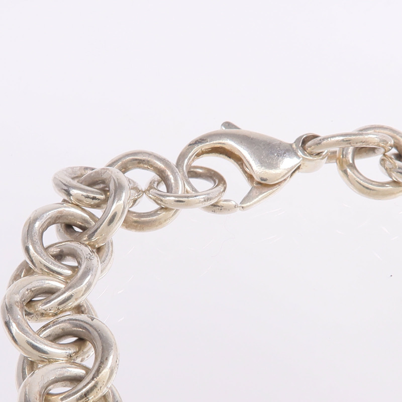 TIFFANY＆CO 925純銀Return To Heart Tag Bracelet手鏈-4