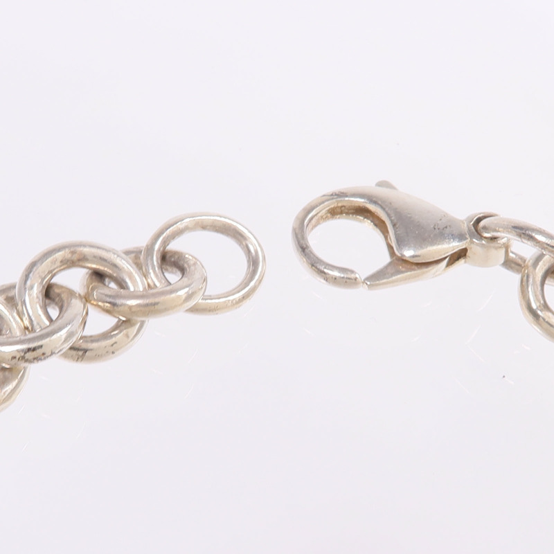 TIFFANY＆CO 925純銀Return To Heart Tag Bracelet手鏈-5