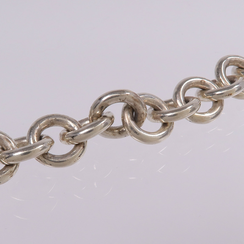 TIFFANY＆CO 925純銀Return To Heart Tag Bracelet手鏈-8