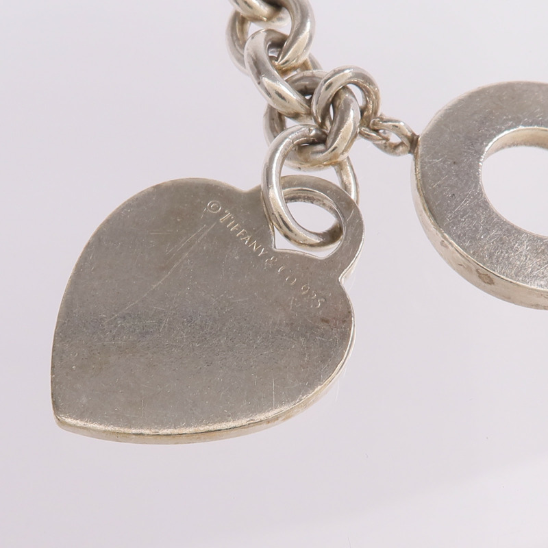 TIFFANY&CO 925純銀Return To Heart Tag Bracelet手鏈-6