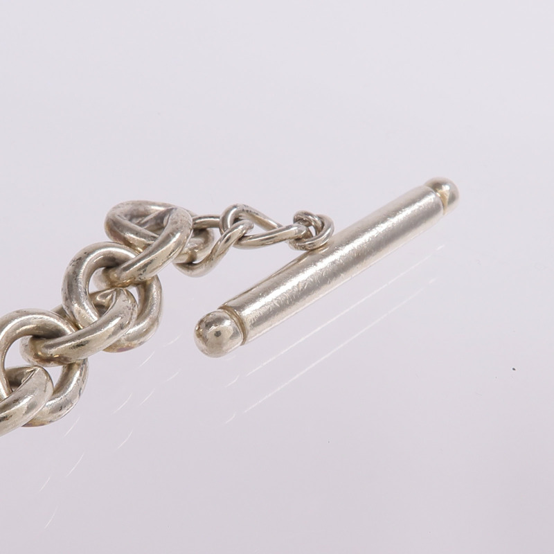 TIFFANY&CO 925純銀Return To Heart Tag Bracelet手鏈-8