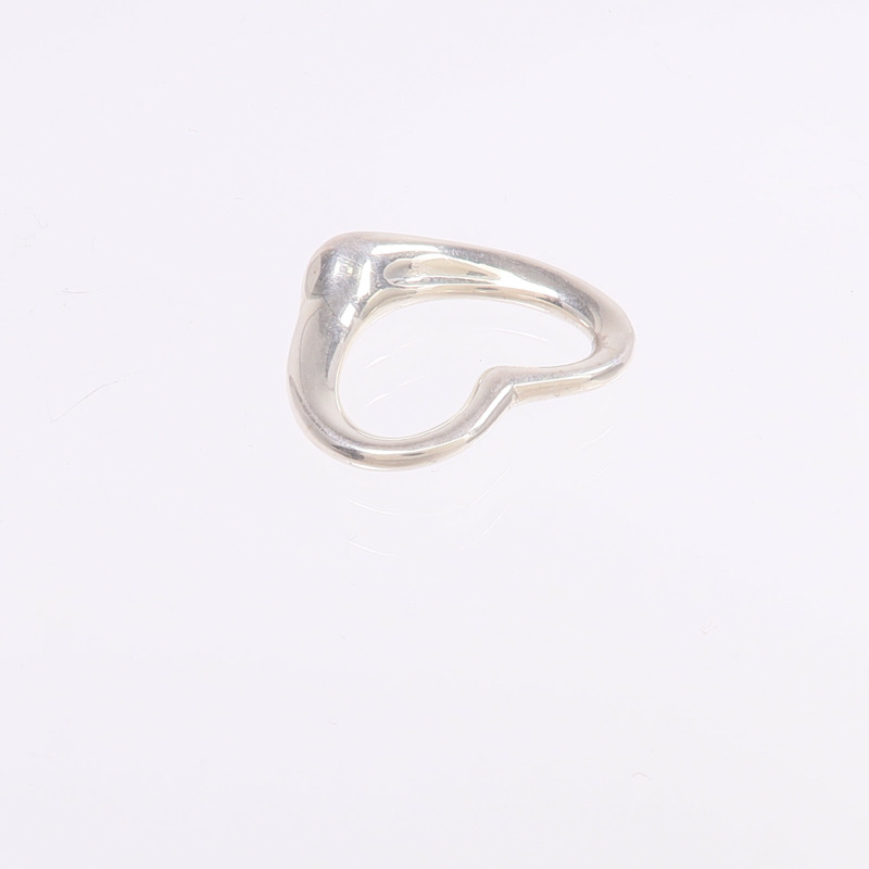 TIFFANY＆CO 925純銀Heart Pendant Top吊墜-4
