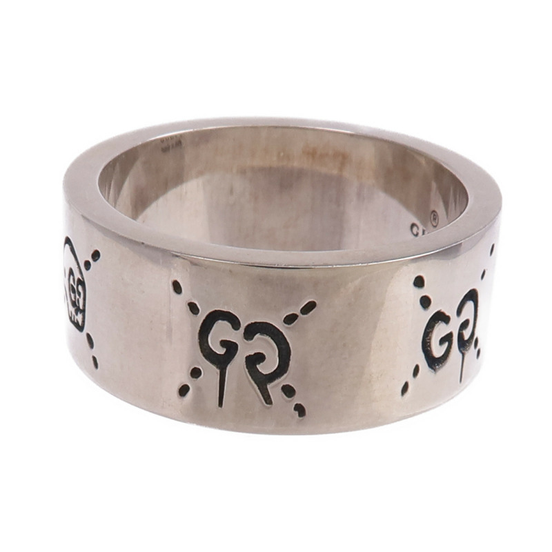 GUCCI 925純銀Ghost Ring戒指US#8.5-2