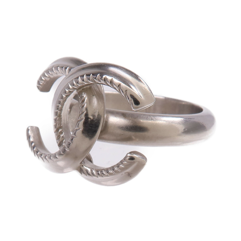 CHANEL 金屬Ring戒指US#6.25-2