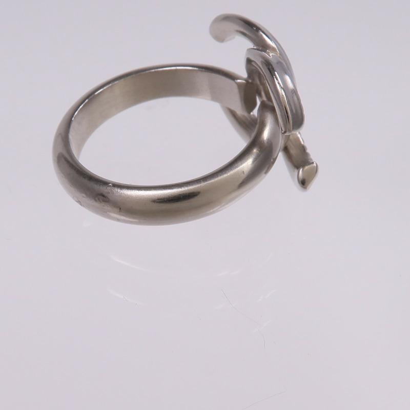 CHANEL 金屬Ring戒指US#6.25-6