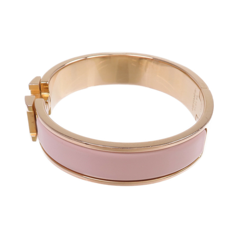 HERMES 金屬/琺瑯Clic H手鐲-1