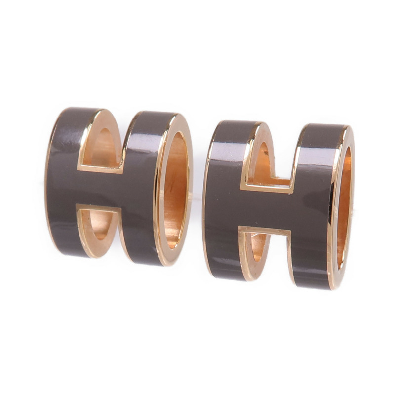 HERMES 金屬Pop H耳環-1