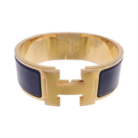 HERMES 金屬/琺瑯Clic Clac H手鐲