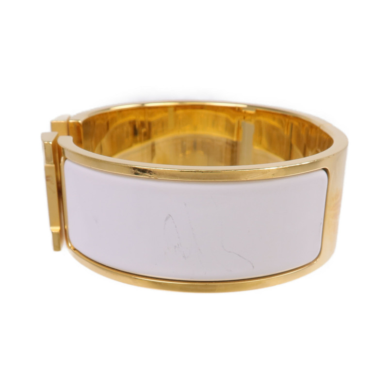 HERMES 金屬/琺瑯Clic Clac H手鐲-1