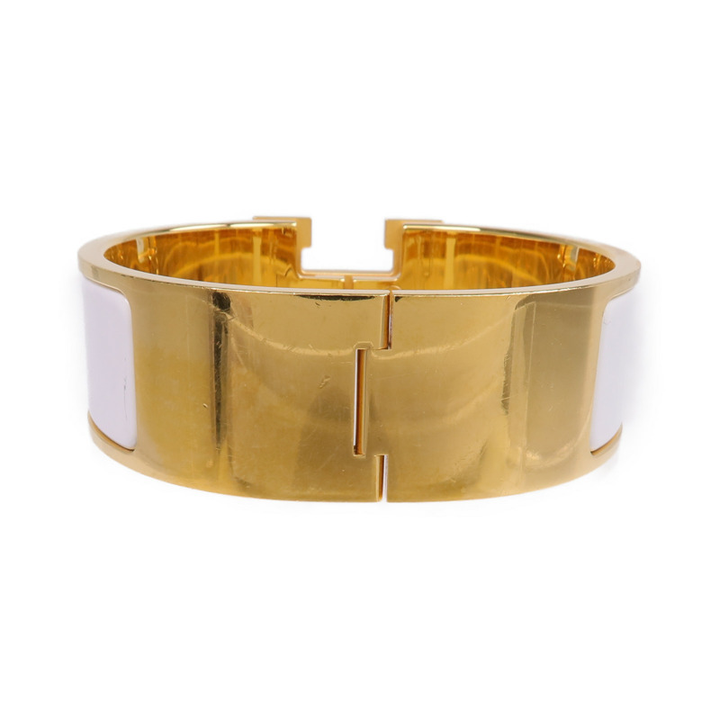 HERMES 金屬/琺瑯Clic Clac H手鐲-2