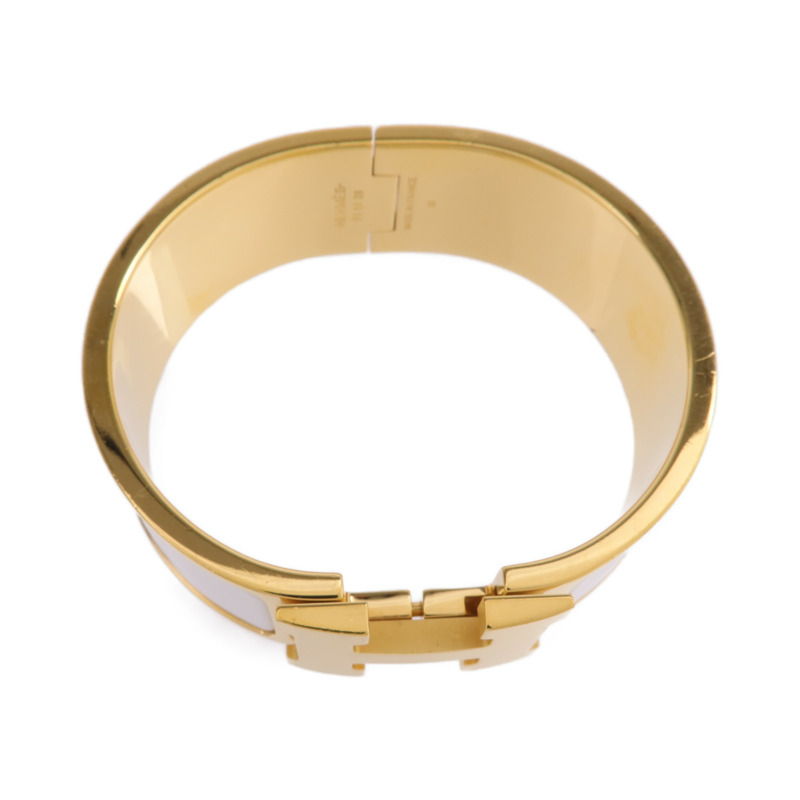 HERMES 金屬/琺瑯Clic Clac H手鐲-3