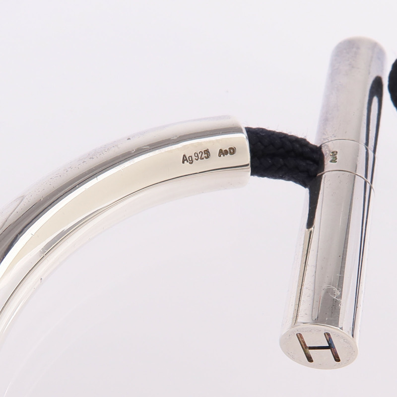 HERMES 925純銀Fregate En Argent手鐲-7