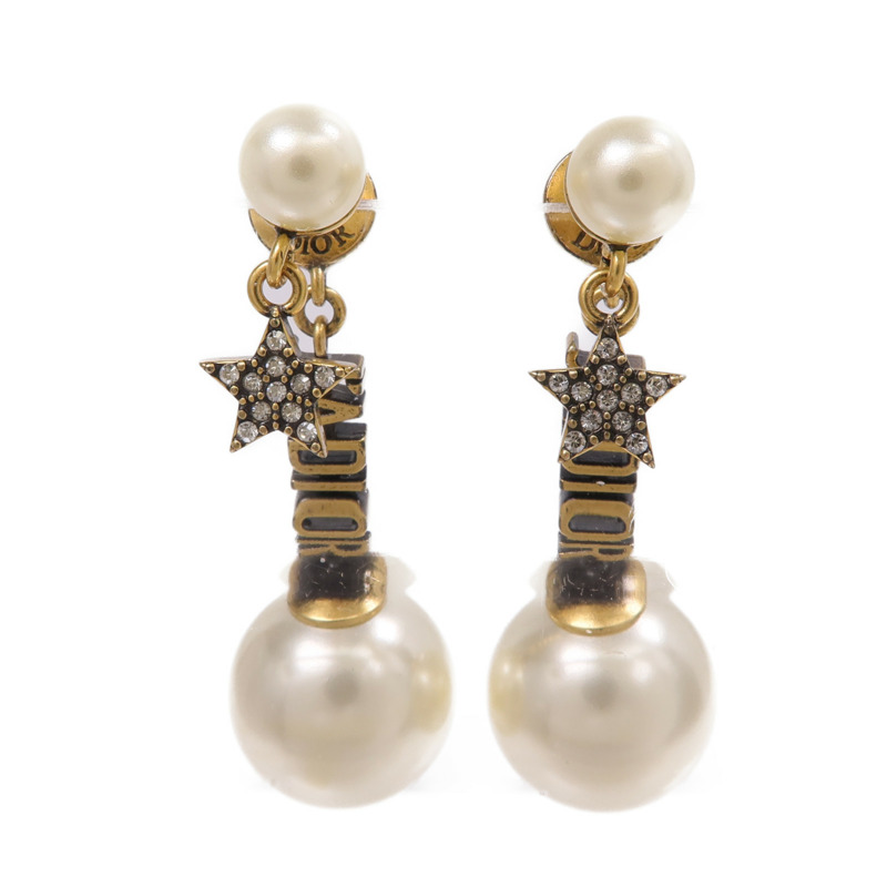 Dior PVC/金屬J'Adior Earrings耳環-0