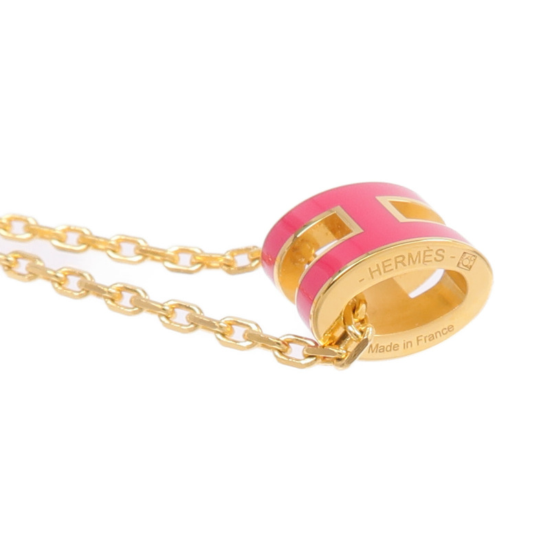 HERMES 金屬Mini Pop H項鍊-6